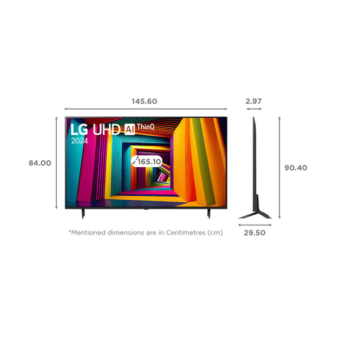 LG UT90 165.1 cm (65 inch) 4K Ultra HD LED WebOS TV with Filmmaker Mode (2024 model)