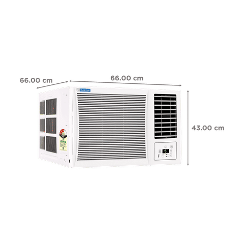 Blue Star P Series 1.5 Ton 3 Star Fixed Speed Window AC (2024 Model, Copper Condenser, WFD318P)