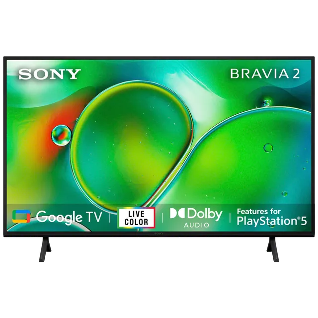 SONY Bravia 2 165.1 cm (65 inch) 4K Ultra HD Google TV with Live Colour Technology (2024 model)