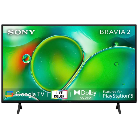 SONY Bravia 2 165.1 cm (65 inch) 4K Ultra HD Google TV with Live Colour Technology (2024 model)