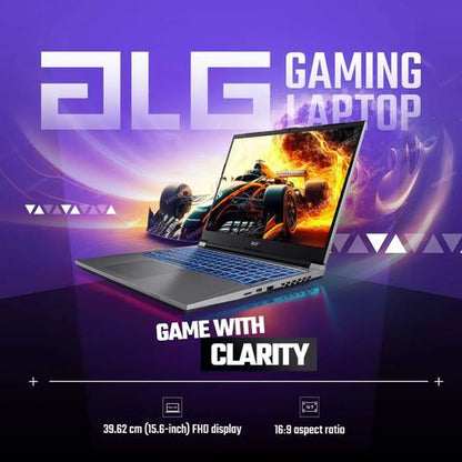 acer ALG AL15G-52 Intel Core i5 12th Gen Gaming Laptop (16GB, 512GB SSD, Windows 11 Home, 4GB Graphics, 15.6 inch 60 Hz Full HD Display, NVIDIA GeForce RTX 2050, Microsoft Office, Steel Gray, 1.99 KG)