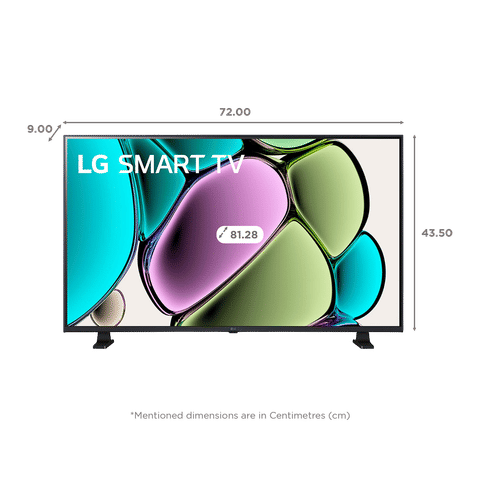 LG LR68 81.28 cm (32 inch) HD LED Smart webOS 23 TV with AI Upscaling (2024 model)