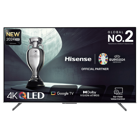 Hisense Q6N 108 cm (43 inch) QLED 4K Ultra HD Google TV with Dolby Vision and Dolby Atmos (2024 model)