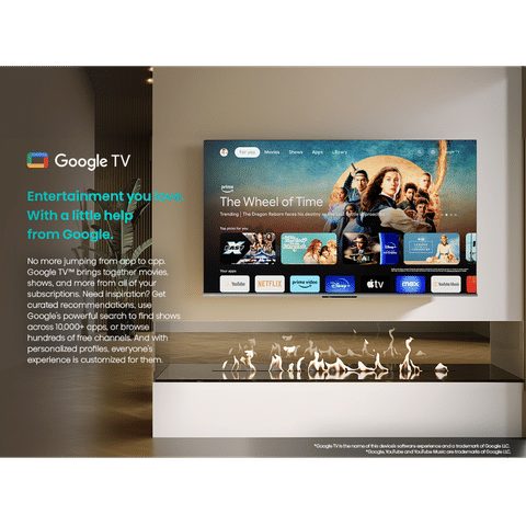 Hisense Q6N 108 cm (43 inch) QLED 4K Ultra HD Google TV with Dolby Vision and Dolby Atmos (2024 model)