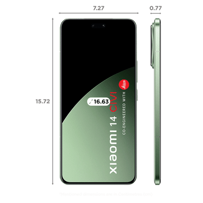 Xiaomi 14 CIVI 5G (12GB RAM, 512GB, Matcha Green)