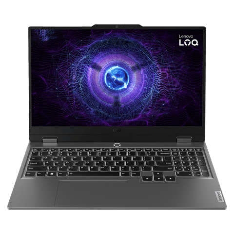 Lenovo LOQ 15IRX9 Intel Core i5 13th Gen Gaming Laptop (24GB, 512GB SSD, Windows 11 Home, 6GB Graphics, 15.6 inch 144 Hz Full HD IPS Display, NVIDIA GeForce RTX 4050, MS Office 2021, Luna Grey, 2.38 KG)