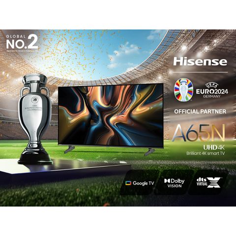 Hisense A65N 109 cm (43 inch) LED 4K Ultra HD Google TV with Dolby Vision and Dolby Digital (2024 model)