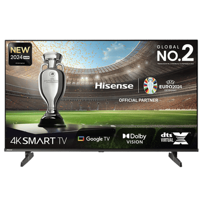 Hisense A65N 109 cm (43 inch) LED 4K Ultra HD Google TV with Dolby Vision and Dolby Digital (2024 model)