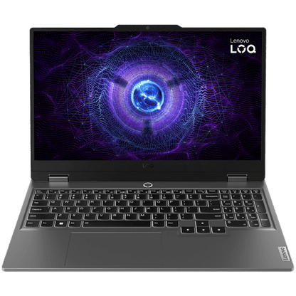 Lenovo LOQ 15ARP9 AMD Ryzen 5 Gaming Laptop (24GB, 512GB SSD, Windows 11 Home, 6GB Graphics, 15.6 inch 144 Hz Full HD IPS Display, NVIDIA GeForce RTX 3050, MS Office 2021, Luna Grey, 2.38 KG)