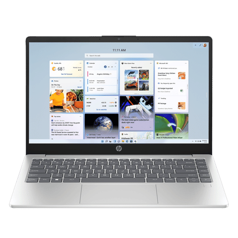 HP 14-gr1023TU Intel Core Ultra 7 Laptop (16GB, 512GB SSD, Windows 11 Home, 14 inch Full HD IPS Display, MS Office 2021, Natural Silver Aluminum, 1.4 KG)