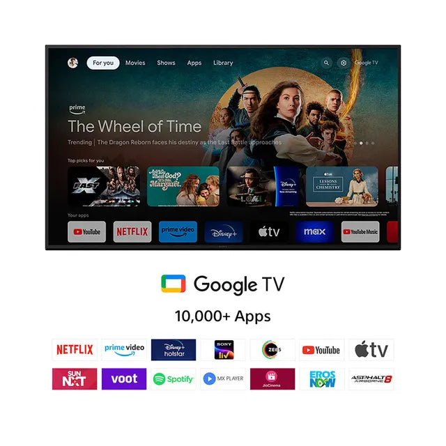 SONY BRAVIA 2 126 cm (50) 4K Ultra HD LED Google TV with Google Assistant (2024 model)