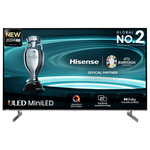 Hisense U6N Pro 139 cm (55 inch) 4K Ultra HD Mini LED VIDAA TV with Dolby Vision & Dolby Atmos