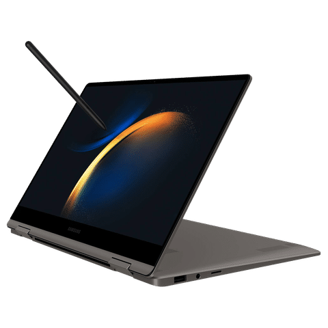 SAMSUNG Galaxy Book3 360 Intel Evo Core i5 13th Gen 2-in-1 Laptop (16GB, 512GB SSD, Windows 11 Home, 13.3 inch Full HD Super AMOLED Display, MS Office 2021, Graphite Grey, 1.16 KG)