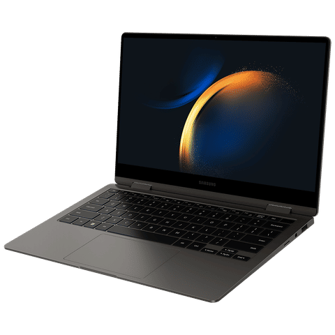 SAMSUNG Galaxy Book3 360 Intel Evo Core i7 13th Gen 2-in-1 Laptop (16GB, 512GB SSD, Windows 11 Home, 13.3 inch Full HD Super AMOLED Display, MS Office 2021, Graphite Grey, 1.16 KG)