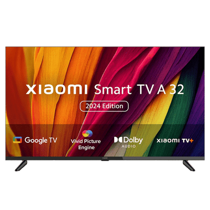 Xiaomi A Series 80 cm (32 inch) HD Ready LED Smart Google TV with Voice Assistant (2024 model)