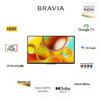 SONY Bravia 80 cm (32 inch) HD Ready LED Smart Google TV with Chromecast Built In (2024 model)