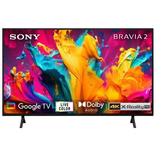 SONY Bravia 2 109 cm (43 inch) 4K Ultra HD LED Google TV with Live Colour Technology (2024 model)