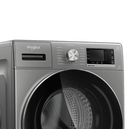 Whirlpool 8 kg 5 Star Inverter Fully Automatic Front Load Washing Machine (XPERT CARE OZONE, XO8014BYM53E, In-built Heater, Midnight Grey)