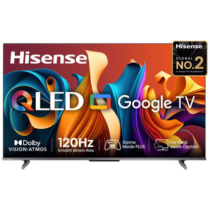 Hisense Q6N 165 cm (65 inch) QLED 4K Ultra HD Google TV with Dolby Vision and Dolby Atmos (2024 model)