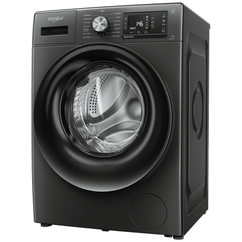 Whirlpool 7 kg 5 Star Inverter Fully Automatic Front Load Washing Machine (XPERT CARE STEAM, XS7012BYM53E, In-built Heater, Midnight Grey)