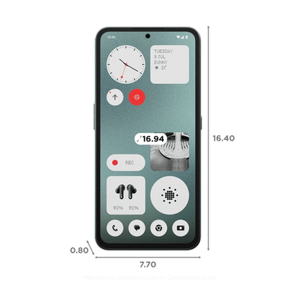 Nothing CMF Phone 1 5G (8GB RAM, 128GB, Light Green)