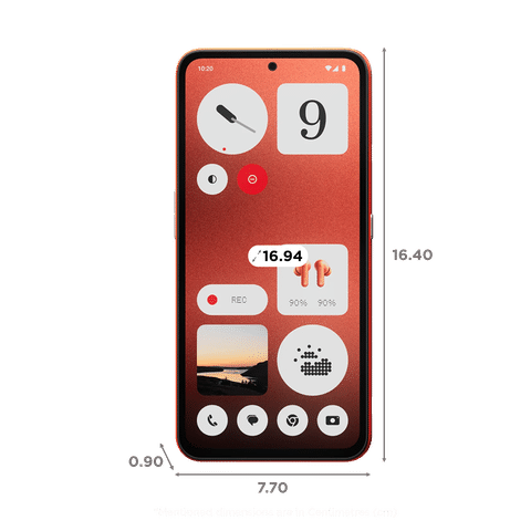 Nothing CMF Phone 1 5G (8GB RAM, 128GB, Orange)