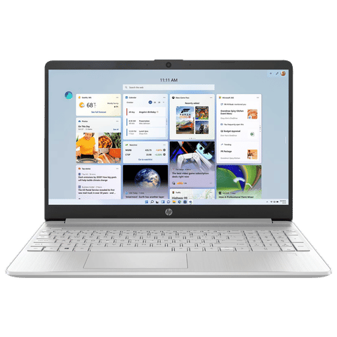 HP 15s-fq5329TU Intel Core i5 12th Gen Laptop (8GB, 512GB SSD, Windows 11 Home, 15.6 inch Full HD Display, MS Office 2021, Natural Silver, 1.69 KG)