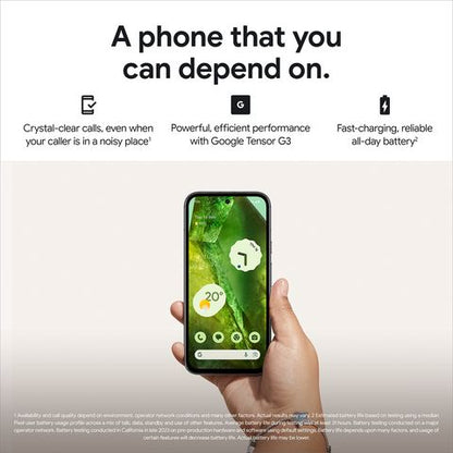 Google Pixel 8a 5G (8GB RAM, 128GB, Bay) - 2024 Model