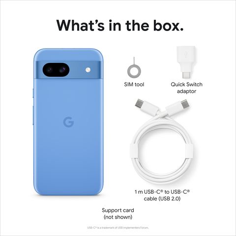 Google Pixel 8a 5G (8GB RAM, 128GB, Bay) - 2024 Model