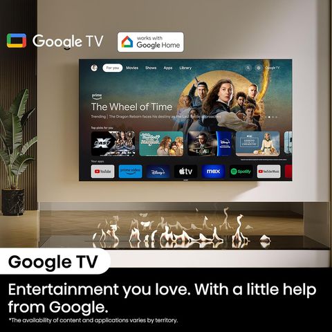 Hisense E6N 164 cm (65 inch) 4K Ultra HD LED Smart Google TV With 4K AI Upscaler (2024 Model)