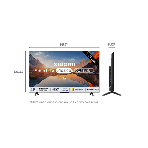 Xiaomi X Series 108 cm (43 inch) 4K Ultra HD LED Google TV with Vivid Picture Engine (2024 model)