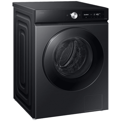 SAMSUNG 12 kg 5 Star Wi-Fi Inverter Fully Automatic Front Load Washing Machine (WW12DB7B24GBTL, AI Control, Black)