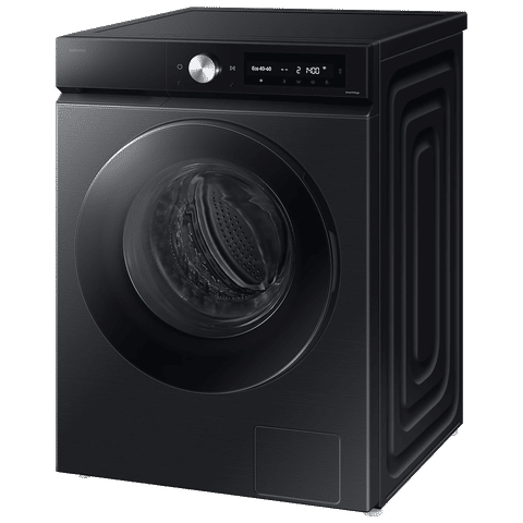 SAMSUNG 12 kg 5 Star Wi-Fi Inverter Fully Automatic Front Load Washing Machine (WW12DB7B24GBTL, AI Control, Black)