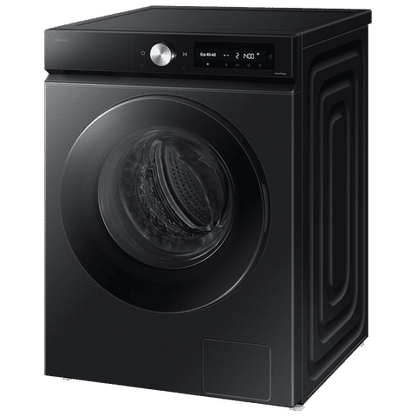 SAMSUNG 12 kg 5 Star Wi-Fi Inverter Fully Automatic Front Load Washing Machine (WW12DB7B24GBTL, AI Control, Black)