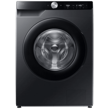 SAMSUNG 12 kg 5 Star Wi-Fi Inverter Fully Automatic Front Load Washing Machine (WW12DG6B24ABTL, AI Control, Black)