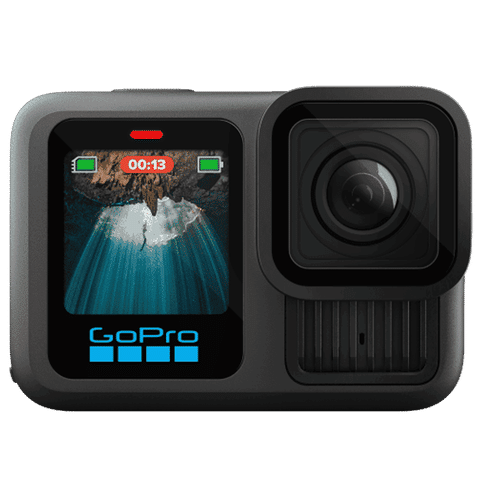 GoPro Hero 13 5.3K and 27.6MP 240 FPS Waterproof Action Camera with CMOS Sensor (Black)