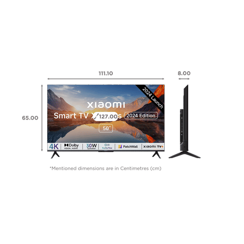 Xiaomi X Series 127 cm (50 inch) 4K Ultra HD LED Google TV with Vivid Picture Engine (2024 model)