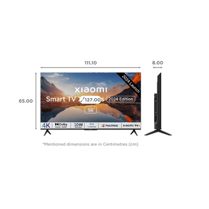 Xiaomi X Series 127 cm (50 inch) 4K Ultra HD LED Google TV with Vivid Picture Engine (2024 model)