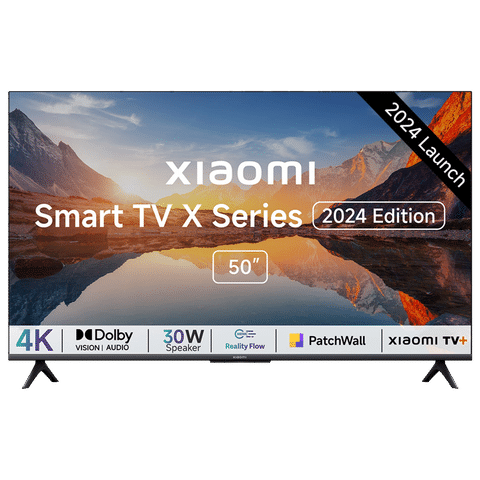 Xiaomi X Series 127 cm (50 inch) 4K Ultra HD LED Google TV with Vivid Picture Engine (2024 model)