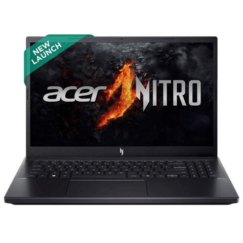 acer NITRO V 15 AMD Ryzen 7 Gaming Laptop (16GB, 512GB SSD, Windows 11 Home, 6GB Graphics, 15.6 inch 144 Hz Full HD Display, NVIDIA GeForce RTX 4050, MS Office 365, Obsidian Black, 2.1 KG)