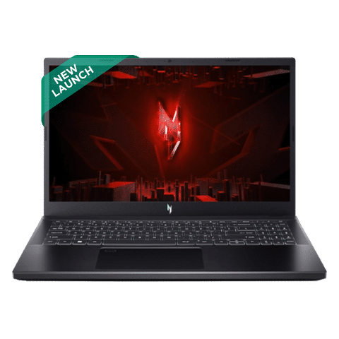 Acer NITRO V 15 AMD Ryzen 7 Gaming Laptop (16GB, 512GB SSD, Windows 11 Home, 6GB Graphics, 15.6 inch 144 Hz Full HD Display, NVIDIA GeForce RTX 4050, MS Office 2021, Obsidian Black, 2.1 KG)