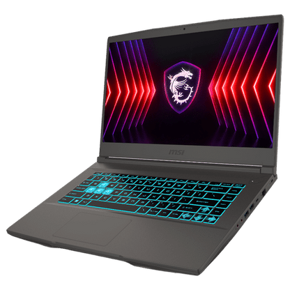 MSI Thin 15 B13UC Intel Core i5 13th Gen Gaming Laptop (16GB, 512GB SSD, Windows 11 Home, 4GB Graphics, 15.6 inch 144 Hz Full HD Display, NVIDIA GeForce RTX 3050, MS Office 2021, Cosmos Gray, 1.86 KG)