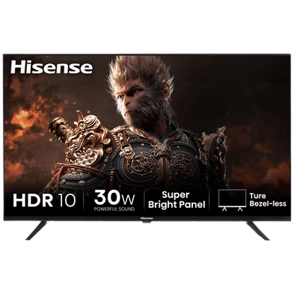 Hisense E43N 80 cm (32 inch) HD Ready LED Smart Google TV with Dolby Audio (2024 model)