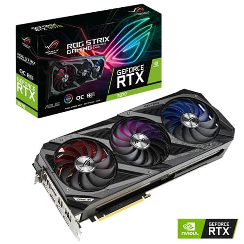 ASUS ROG Strix RTX 3070 V2 8GB Nvidia Graphic Card