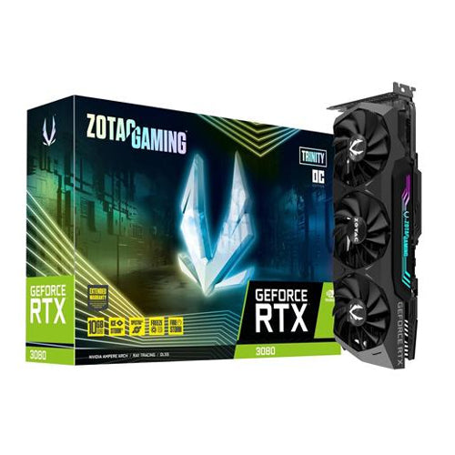 ZOTAC Gaming GeForce RTX 3080 Trinity OC 10GB Nvidia Graphic Card