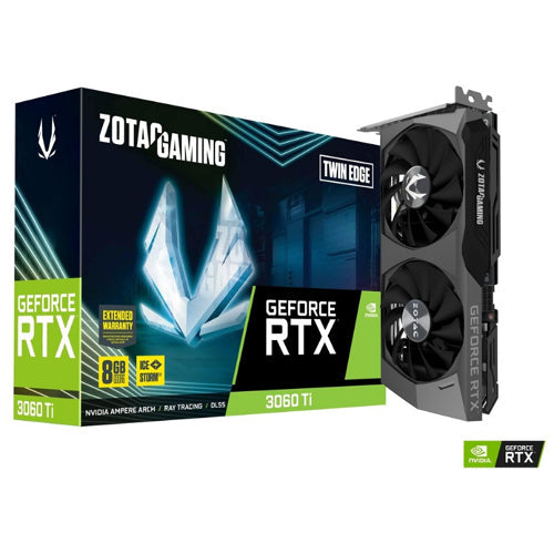 ZOTAC Gaming GeForce RTX 3060 Ti Twin Edge 8GB Nvidia Graphic Card