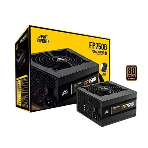 ANT ESPORTS FP750B 750W 80+ Bronze Non Modular ATX 2.0 Power Supply