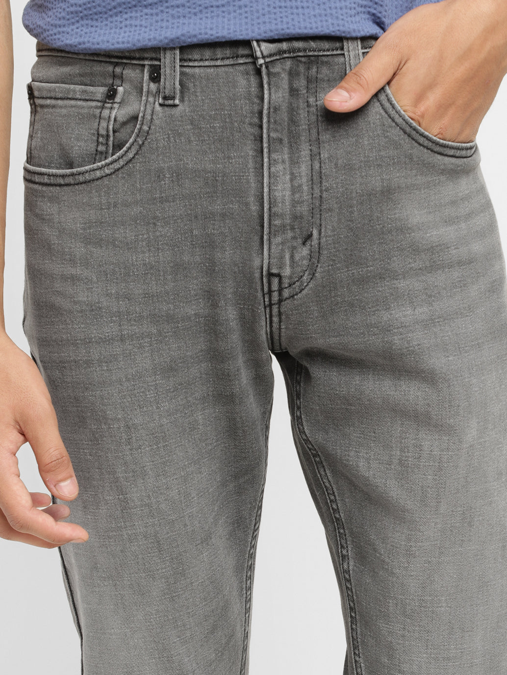 Men's 512 Grey Slim Tapered Fit Jeans