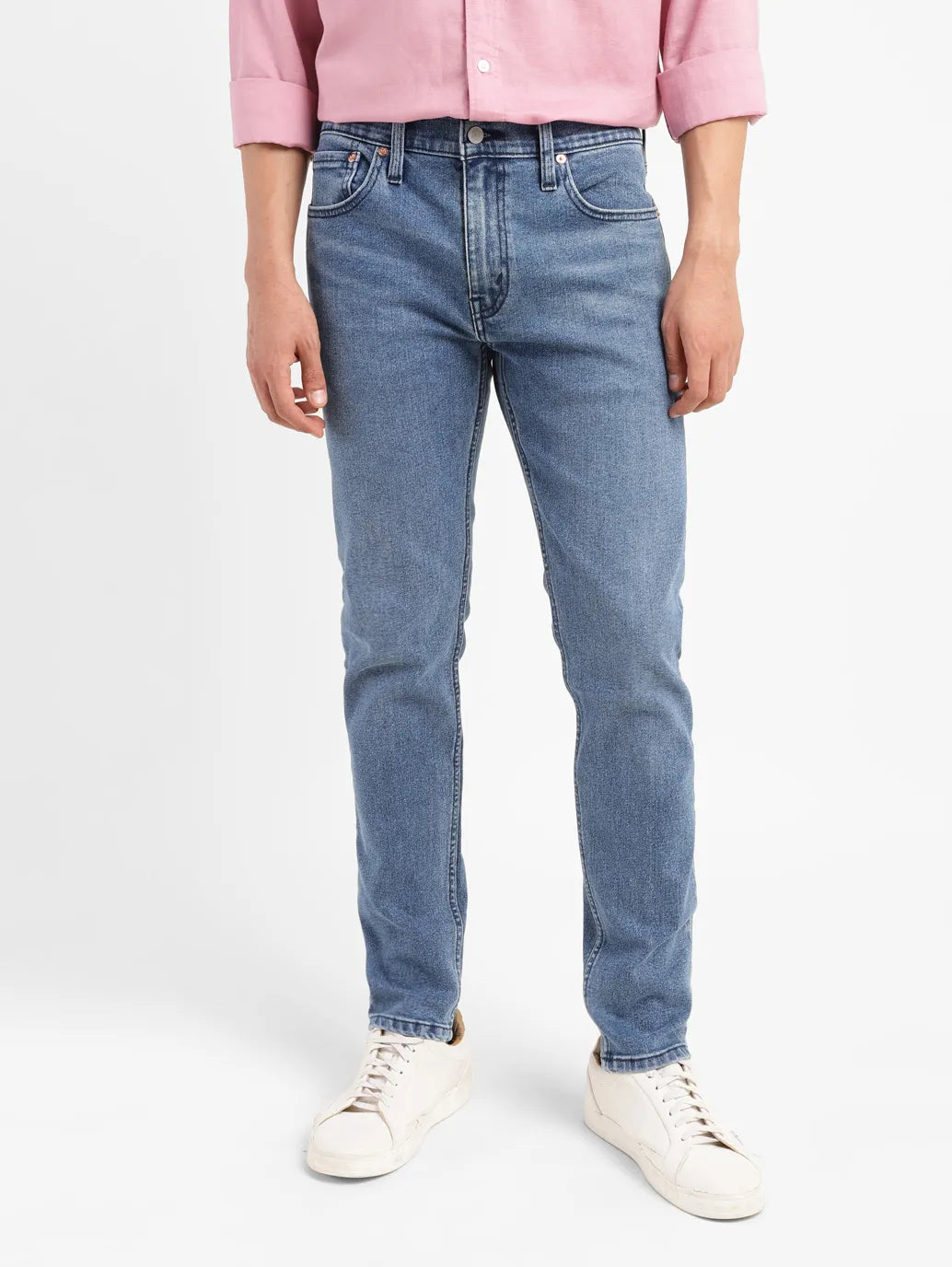 Men's 512 Mid Indigo Slim Tapered Fit Jeans