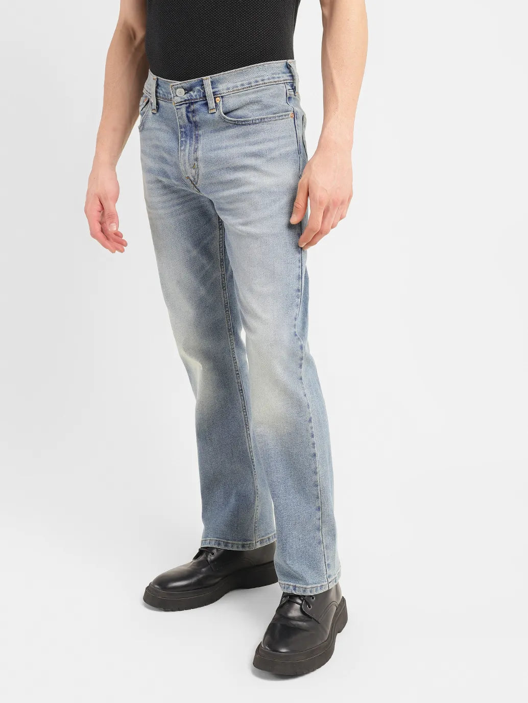 Men's 512 Mid Indigo Slim Tapered Fit Jeans